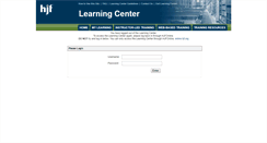 Desktop Screenshot of hjf.learn.com